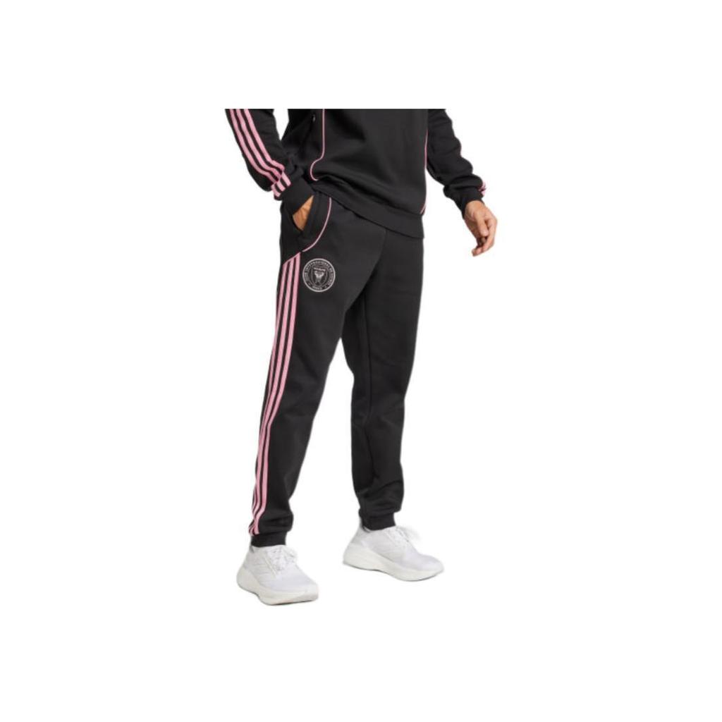 adidas Inter Miami CF UBP Travel Pants Comfortable Casual Knitted Sports Pants Men Pants Black JE8064