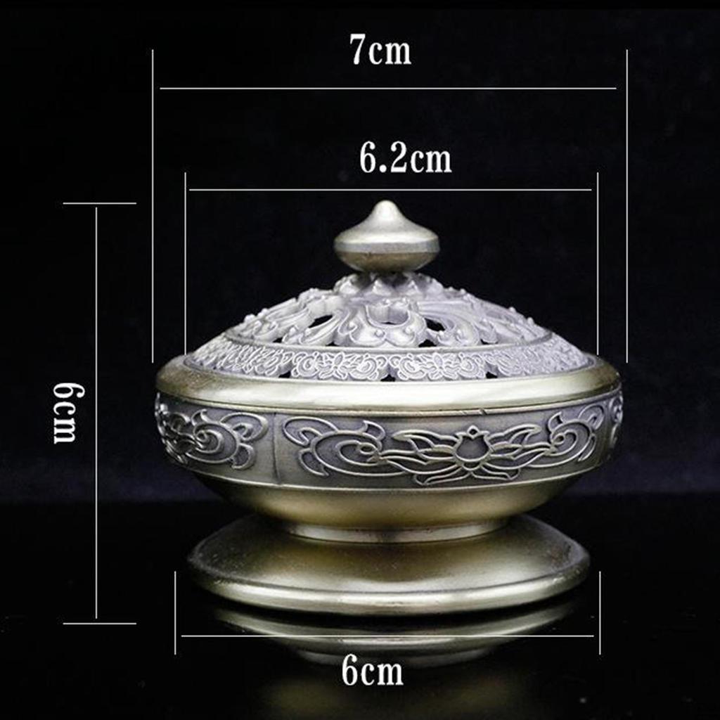 Buddhist Burner Holder Waterfall Backflow Home Meditation Room Decor Ornament