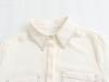 Spring 2025 Women's Color Block Casual Loose Shirt with Pocket and Turn-Down Collar