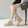 Fashion Women's Short Rain Shoes Thick-soled Non-slip Low-tube Waterproof Rain Shoes Water Boots Candy-colored Women