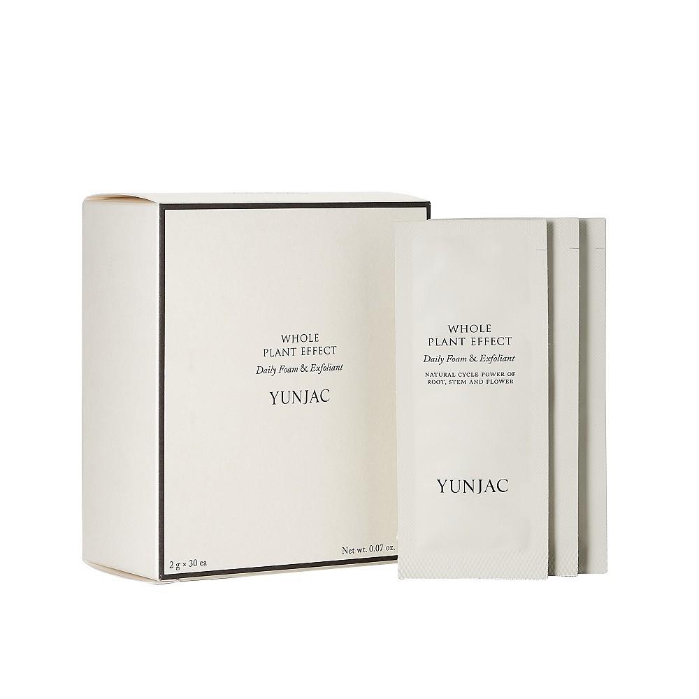 Yunjac Whole Plant Effect Daily Foam   Exfoliant 2g 30ea
