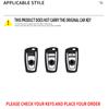 Alloy Car Remote Key Case Cover Protect Shell Bag For BMW 3 4 5 Series 320i 530i 550i F20 F21 F30 F31 F25 F01 F02 X1 X3 X4 X5 X6