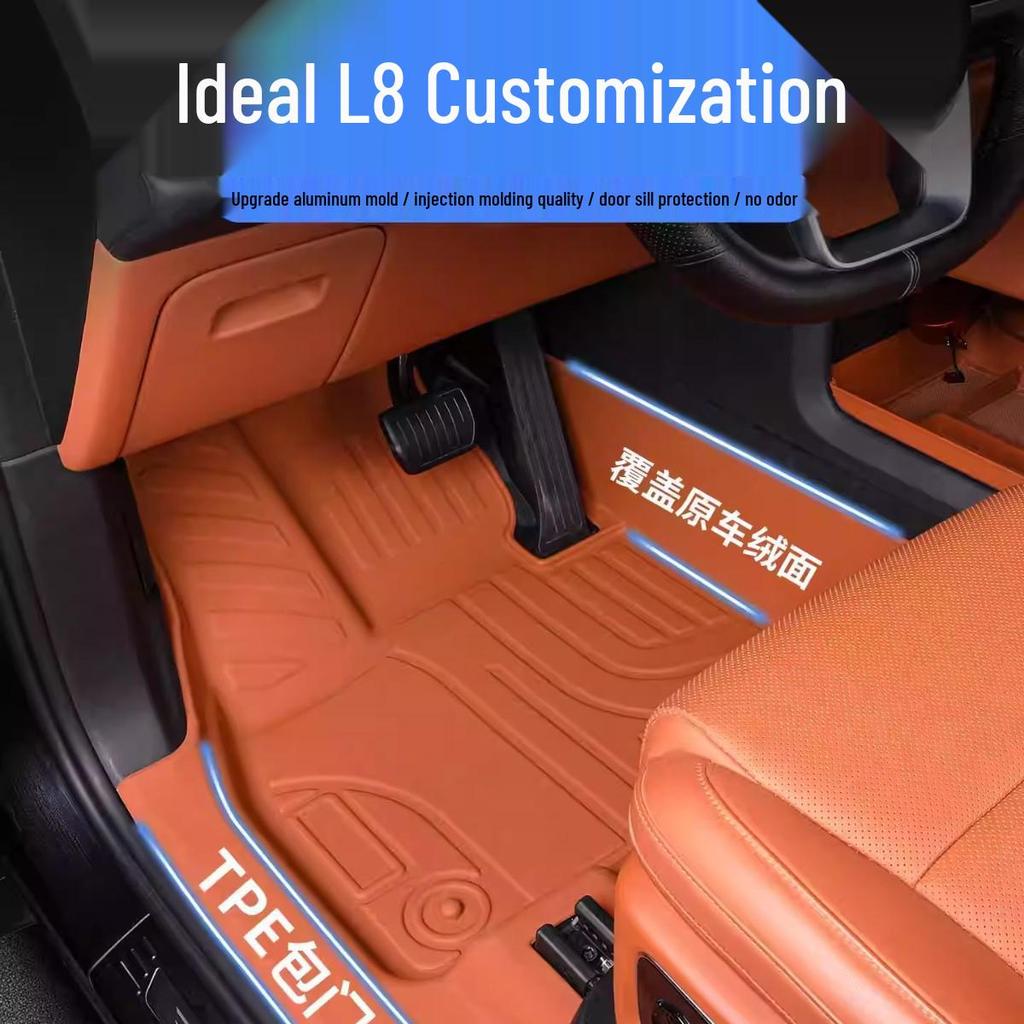 Lixiang L8 Custom TPE Car Floor and Trunk Mats
