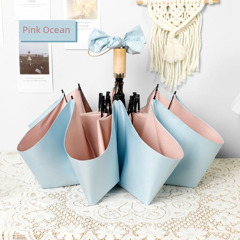 Umbrella with Enlarged Size, Thickened and Reinforced, Dual-Use for Sun and Rain, Sun Protection, Uv Protection, Sunshade Umbrella for Men and Women