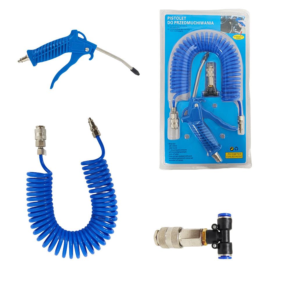 Pistolet à air comprimé en plastique pour soufflage de poussière, pistolet de nettoyage à air comprimé pneumatique
