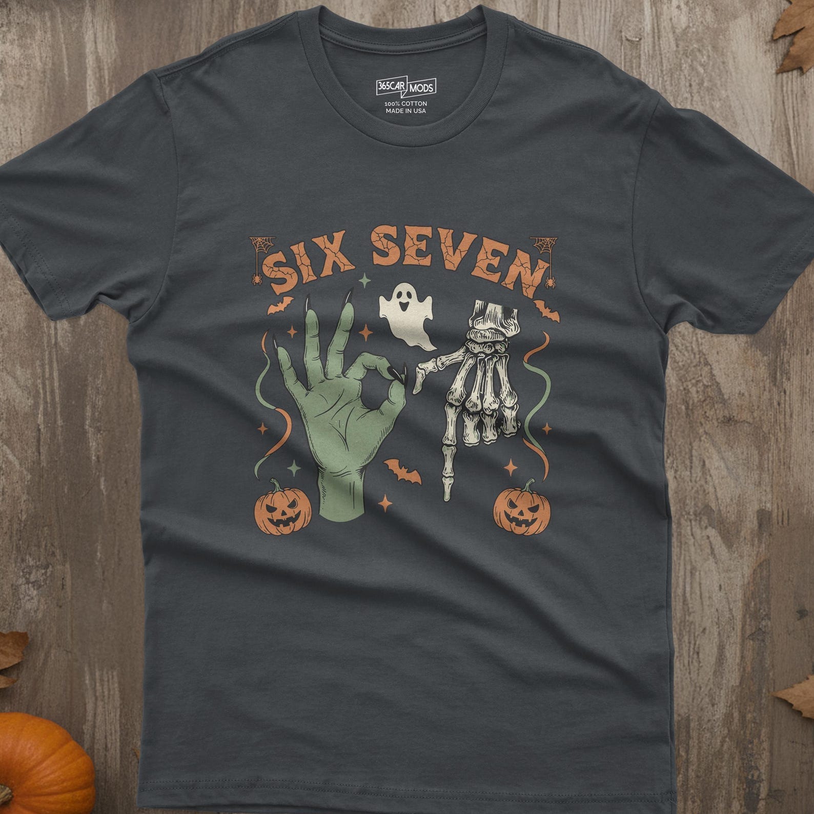 Six Seven Meme Shirt: Retro Halloween Graphic Tee 4XL