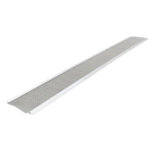 VEVOR Gutter Guard, 152.4 mm Aluminum Gutter Cover with Stainless Steel Micro Mesh, Heavy-Duty 14.63 m Length, 1.02 mm Thick