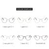 Metall Runde Blaulichtfilterbrille Damen Herren Klassischer Trend Brillengestelle Transparent Computerbrille Oculos Feminino