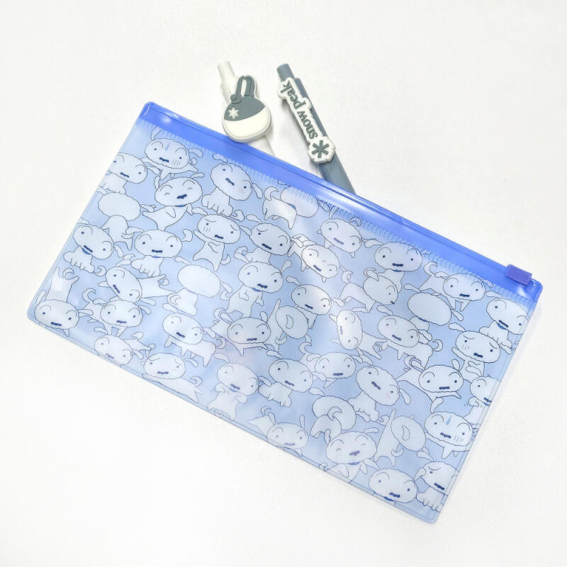 

Белый пакет с бегунком