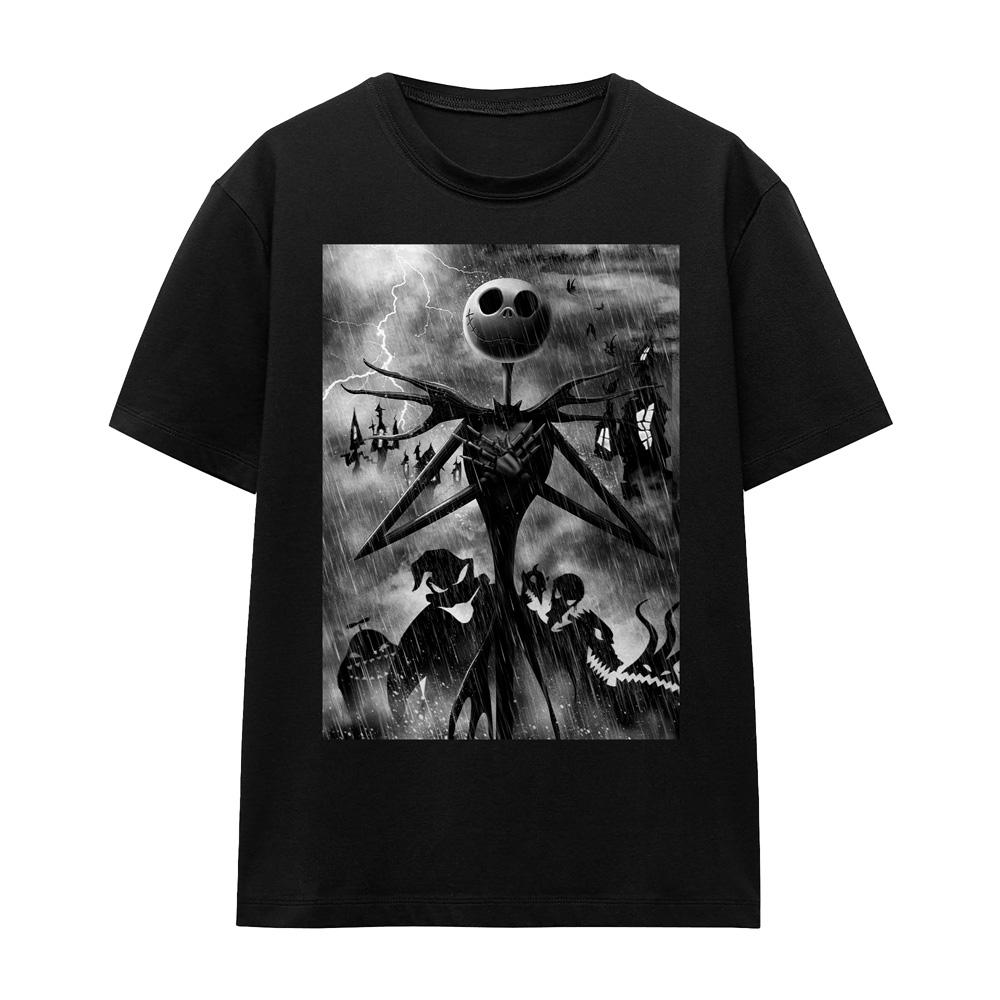 The Nightmare Before Christmas Unisex Adult Jack Skellington Rain T-Shirt