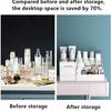 Men's Women's Perfume & Cologne Organizer with Drawers - Countertop Cosmetic Storage Box Suitable for Skincare, Toiletries.