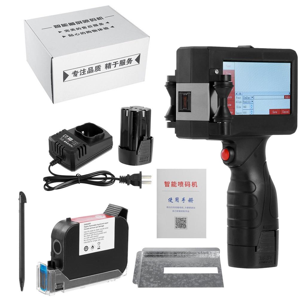 110-220V Ruční Inkoustová Tiskárna Hand Jet Pro Datum Expirace/Logo/Číslo Šarže/Sériové Číslo/Etiketu/Čárový Kód/QR Kód