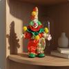 Păpușă Clown Ceramice Handmade Meșteșug Artistic Construcție Porțelan Articol de Colecție