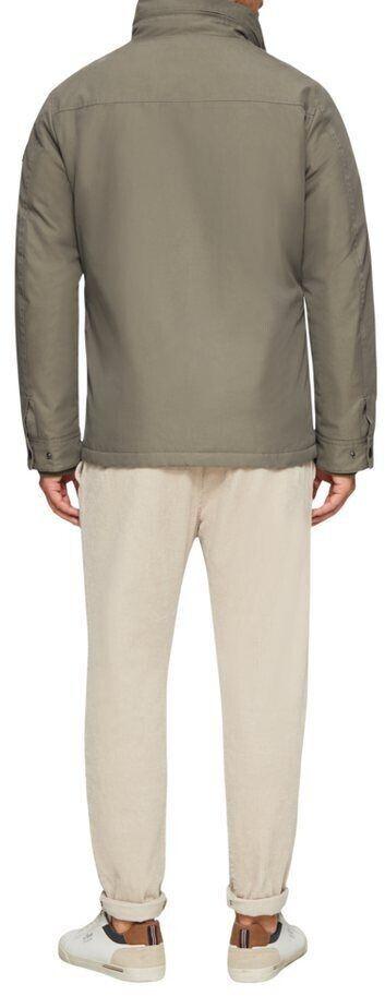 s.Oliver Winter Jacket with Lining and Patch Pockets In Utilitarian Style (2150269) Green