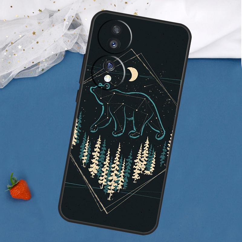 

Милый Мультяшный Медведь Чехол Для Honor Magic 8 7 5 6 Pro 200 400 50 70 90 Lite Win RT X8c X8b X9a X9b X9c X9d Обложка Honor 70 Lite