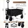 Foldable Outdoor Camping Cart