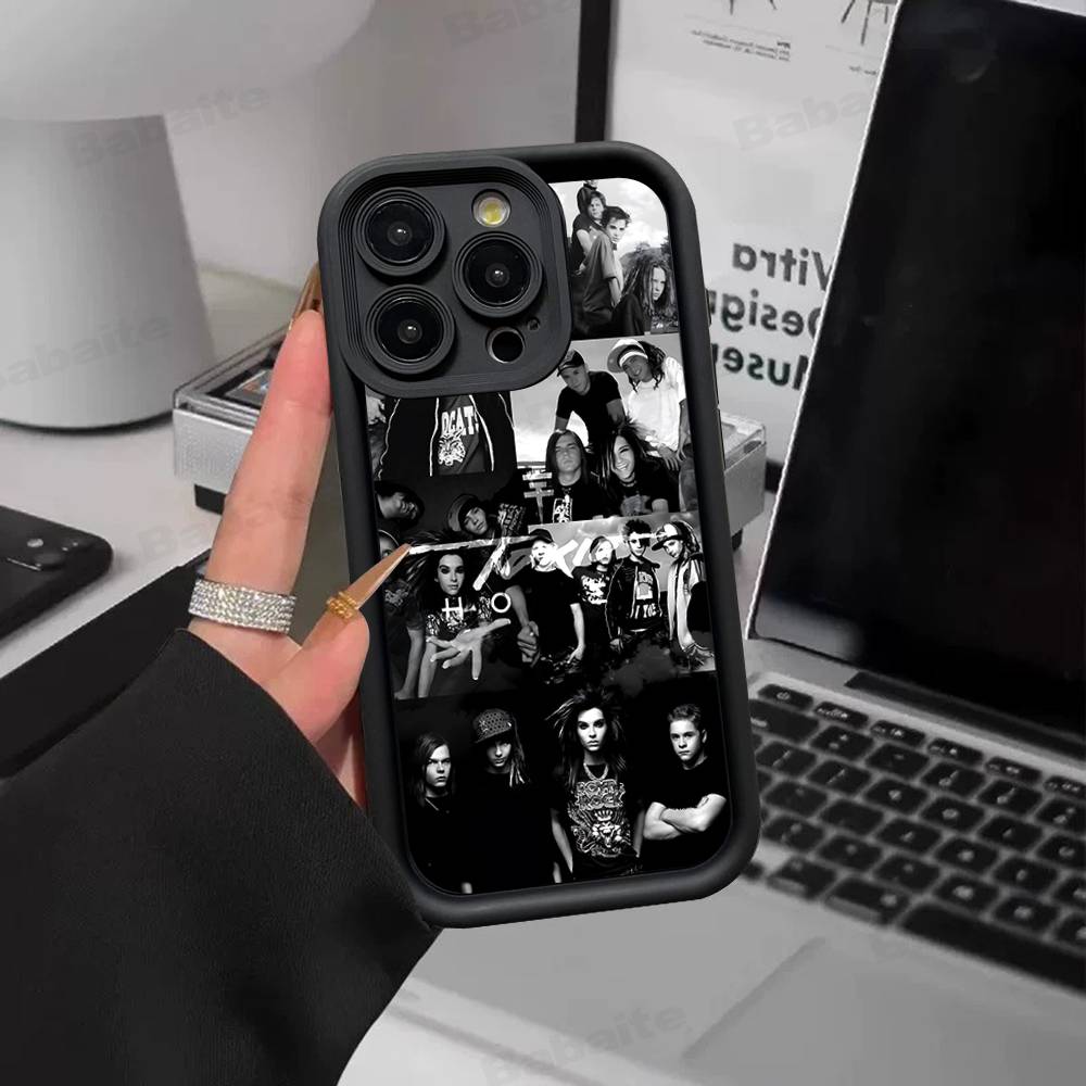 

Tokio Hotel Band Phone Case For IPhone 17 16 15 13 11 12 14 Pro Max Plus Silicone Cover Shell iPhone 15
