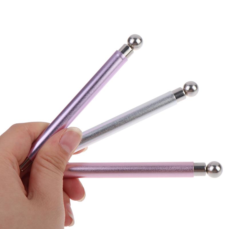 Double Head Cat Eye Nail Magnet Stick Round Ball Strong Magnetic Nail Art Wand Metal Manicure Tool For Diy Nail Art Salons