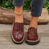 Spring Chunky Sole Loafers – Versatile Casual Shoes for Women, Versatile Casual Slip-On Shoes, Breathable Lightweight Comfortable Footwear