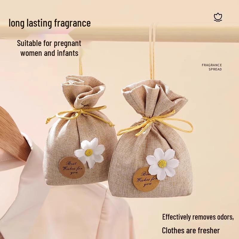 Osmanthus Scented Sachet: Four Seasons Deodorizer for Wardrobe & Car Interior Decor