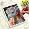 DIY Horse Pearl Art Painting for Home Wall Decor Pearl Gem Paintings Picture Arts Craft  for Adults/Beginners Gift Idea Home Decor Without Frame
