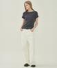 MOTT Boat Neck T-Shirt - Navy