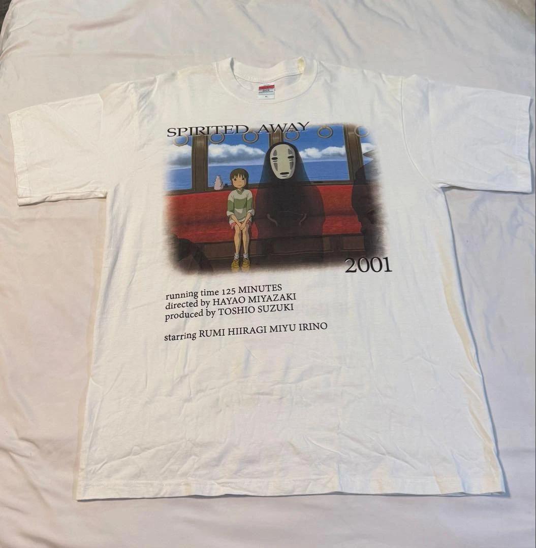 

Ghibli Spirited Away TShirt XL White Authentic Vintage Rare Limited S