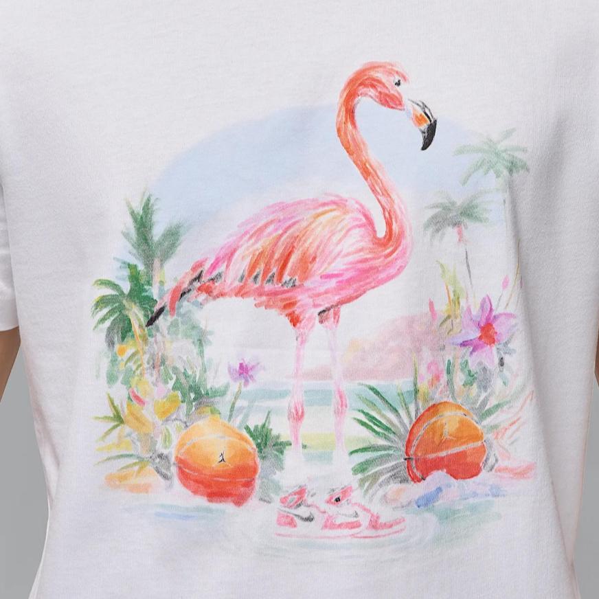 

Jordan Необходимое для полета Удобная Мягкая Модная Универсальная Футболка с коротким рукавом Мужские топы Белый HJ2399-100 M