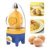Manual Egg Mixer Shaker Home Kitchen Gold Egg Yolk White Blender Tool