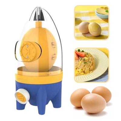 Manual Egg Mixer Shaker Home Kitchen Gold Egg Yolk White Blender Tool