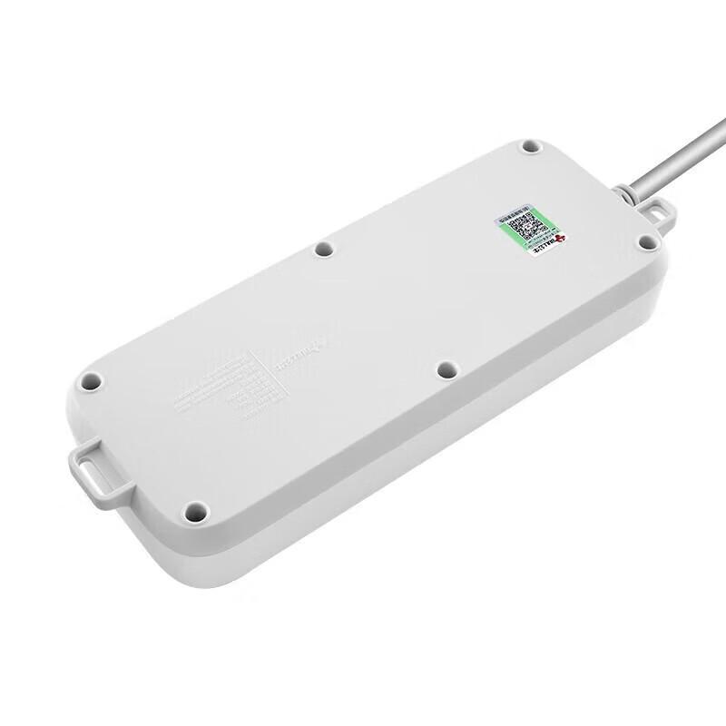 BULL 6-Outlet Power Strip with Master Switch CN Plug (adapter Included)