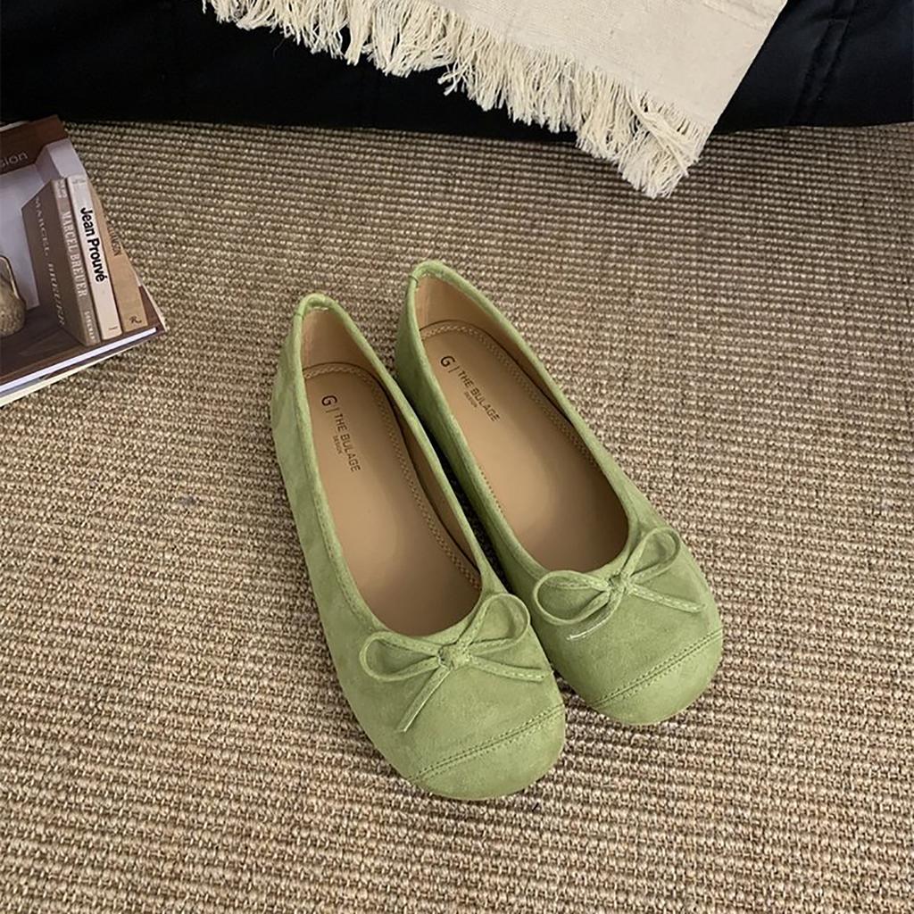 Scarpe basse da donna a fondo piatto rosse retro moda estive 2025 nuovi modelli con gonne Mary Jane scarpe da donna