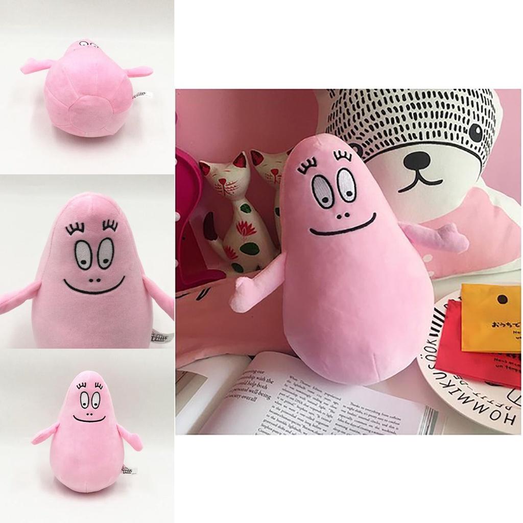 Jucărie de pluș adorabilă Barbapapa roz, moale, pentru copii, perfectă pentru somn și îmbrățișat