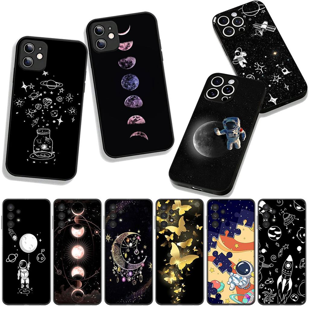 Phone Cover Moon And Stars Coque for Xiaomi Poco F7 F6 F8 Ultra F5 X7 X6 X5 M6 M7 M8 Pro C85 C75 C65 C71 C61 4G 5G Case
