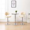 VidaXL Set of 2 Bar Stools, Pub Chair, Bistro Seat, Furniture for Dining Room Kitchen Living Room Home Interior, 249658