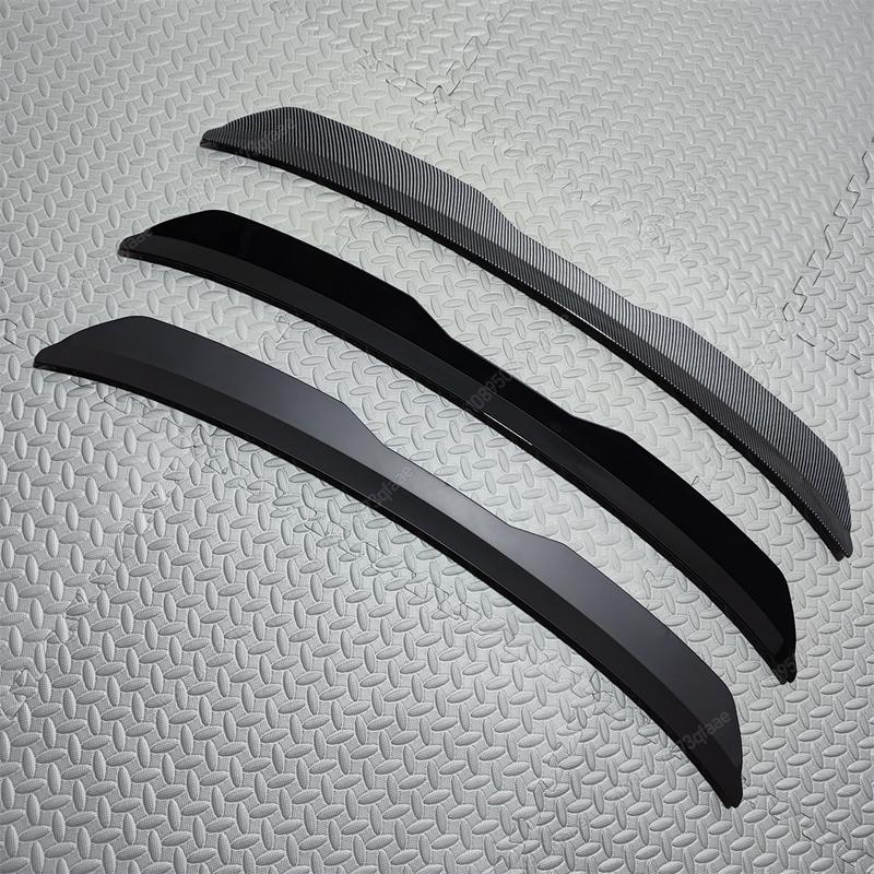 For Renault Clio MK5 Clio 5 2019-2025 Hatchback Car Rear Spoiler Cap Rear Trunk Boot Roof Lip Spoiler Tuning Bodykit Gloss Black