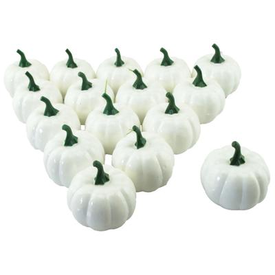 16Pcs Dollhouse Pumpkin Model Plastic Doll House Food Pumpkin Model for Kids Children