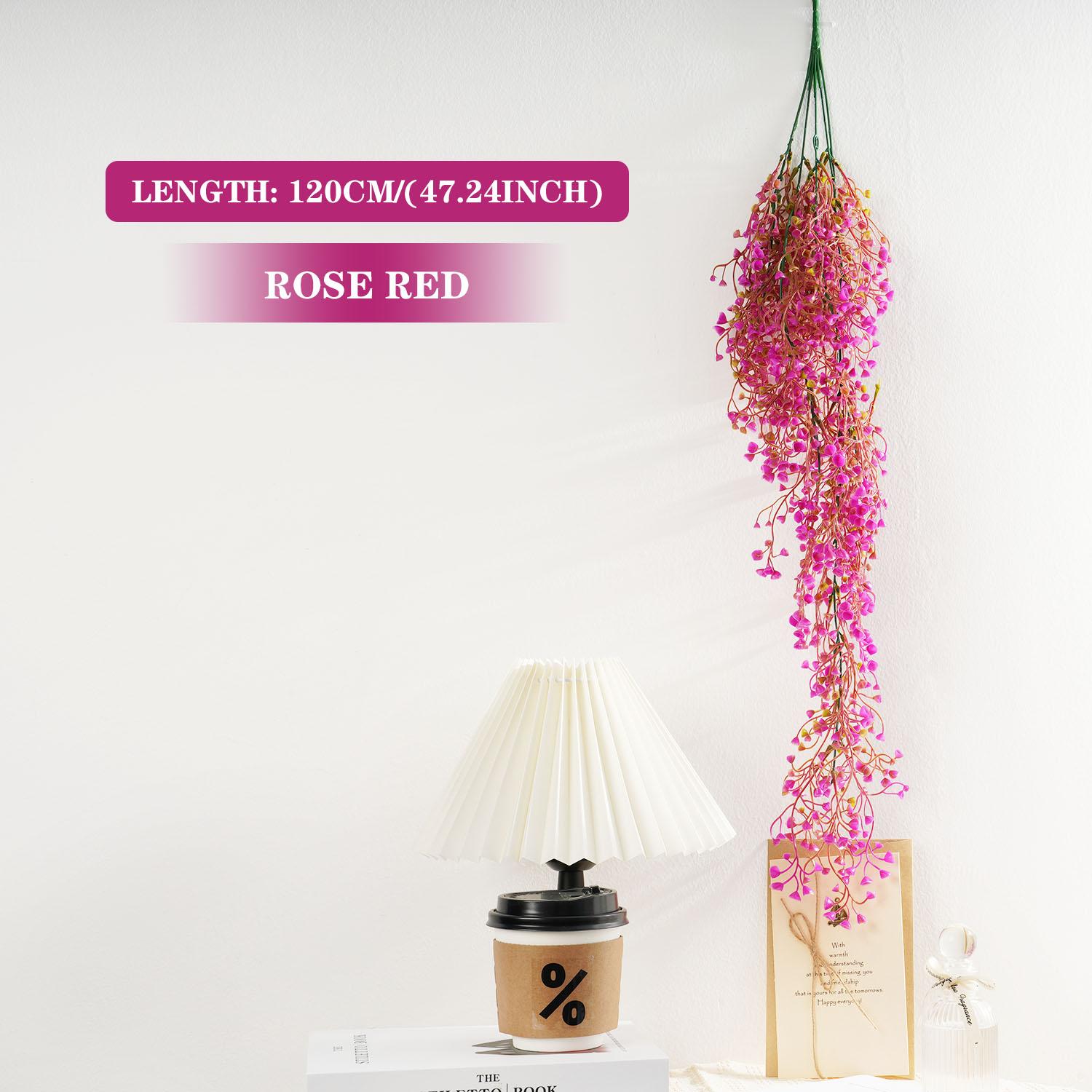

83cm Artificial Green Plants Fake Flowers Vine Hanging Ivy Radish Grape Leaves Seaweed Garden Home Wall Party Decoration 1pcs розы красного