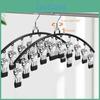 Hanger Yousheng Storage Closet With 10 Clips Large Capacity Strong Loadbearing Windproof Multifunctional Laundry Drying Rack