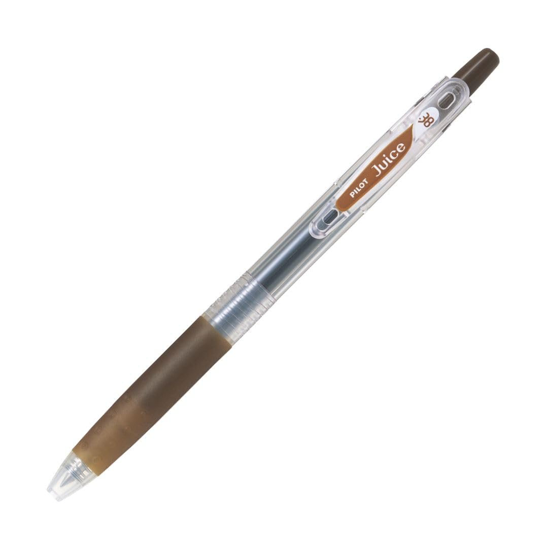 Pilot Juice Gel Ballpoint Coffee LJU50UF5CB Pen, 0.38mm, Brown, 5-pack,