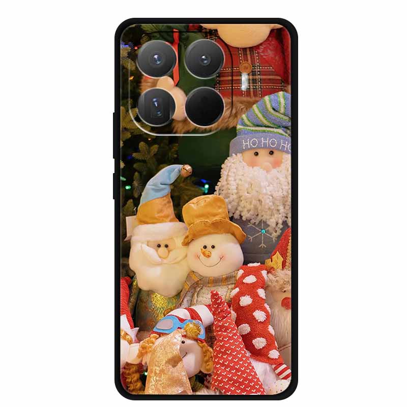 Christmas Case For Xiaomi 15T Pro Shockproof Soft Back Cover Silicone TPU Shell for Xiaomi 15 T pro Bumper Phone Protector Bags