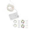 2 Sets Pentagram LED String Lights Battery Operated Fairy Star Lamp String Festival Decorations 5m
