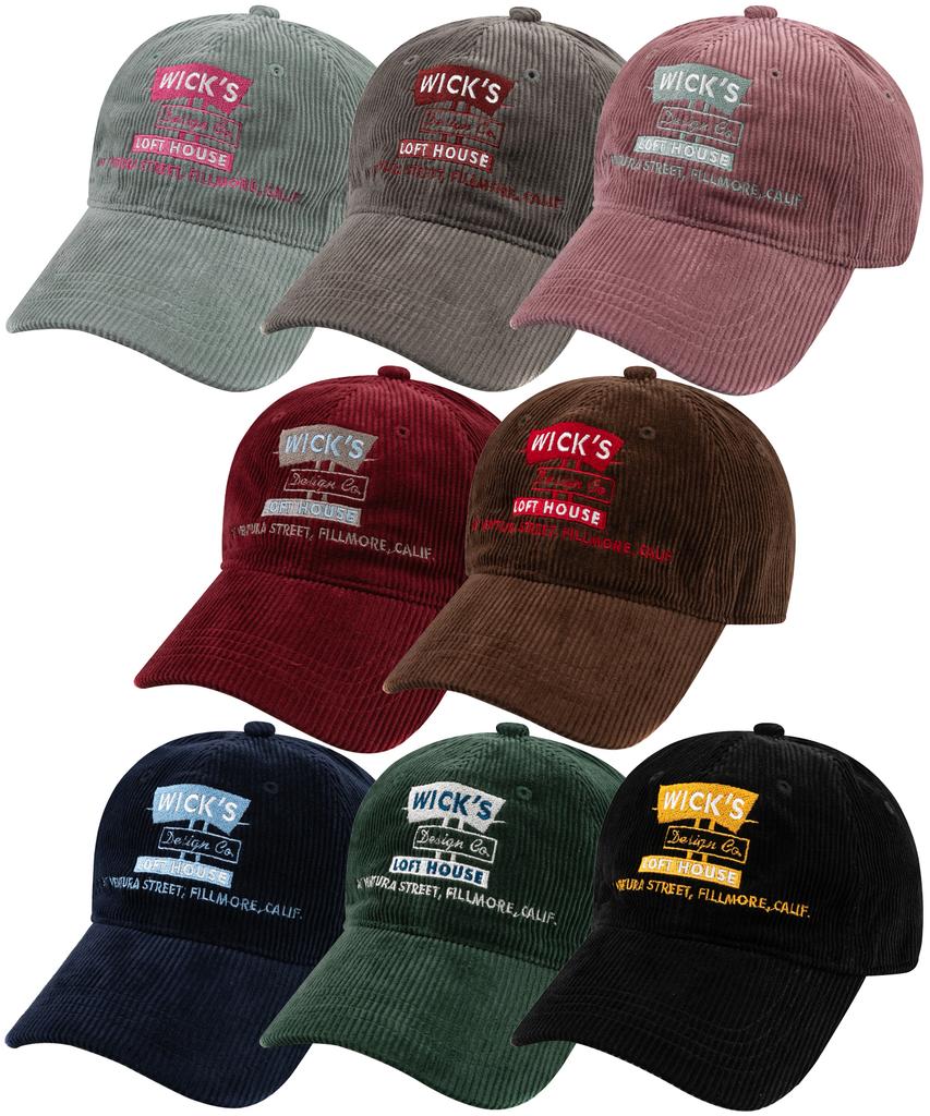 Wig 847 Ventura Corduroy Ball Cap
