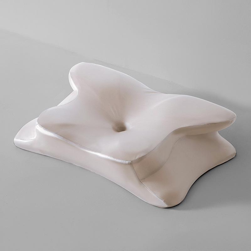 Butterfly Memory Foam Pillow: Zero Pressure Sleep Aid for Neck Protection and Side Sleepers