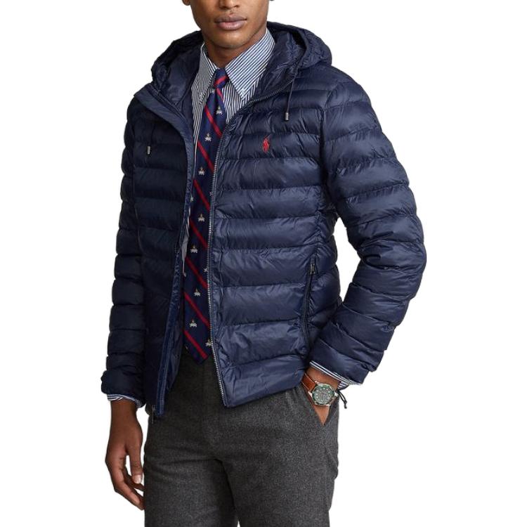 Polo Ralph Lauren FW23 Puffer Jacket Men's Marine Blue MNPOOTW16021129-410