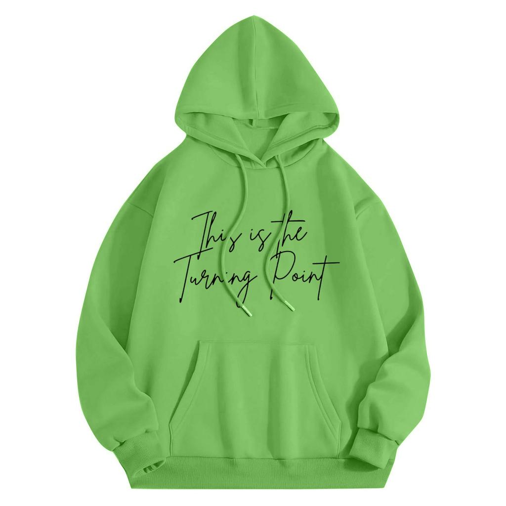 Womens Hoodies Fall Fashion Sweatshirts  Printed Casual Long Sleeve Loose Sweatshirt  Fall Hoodie Sweatshirt