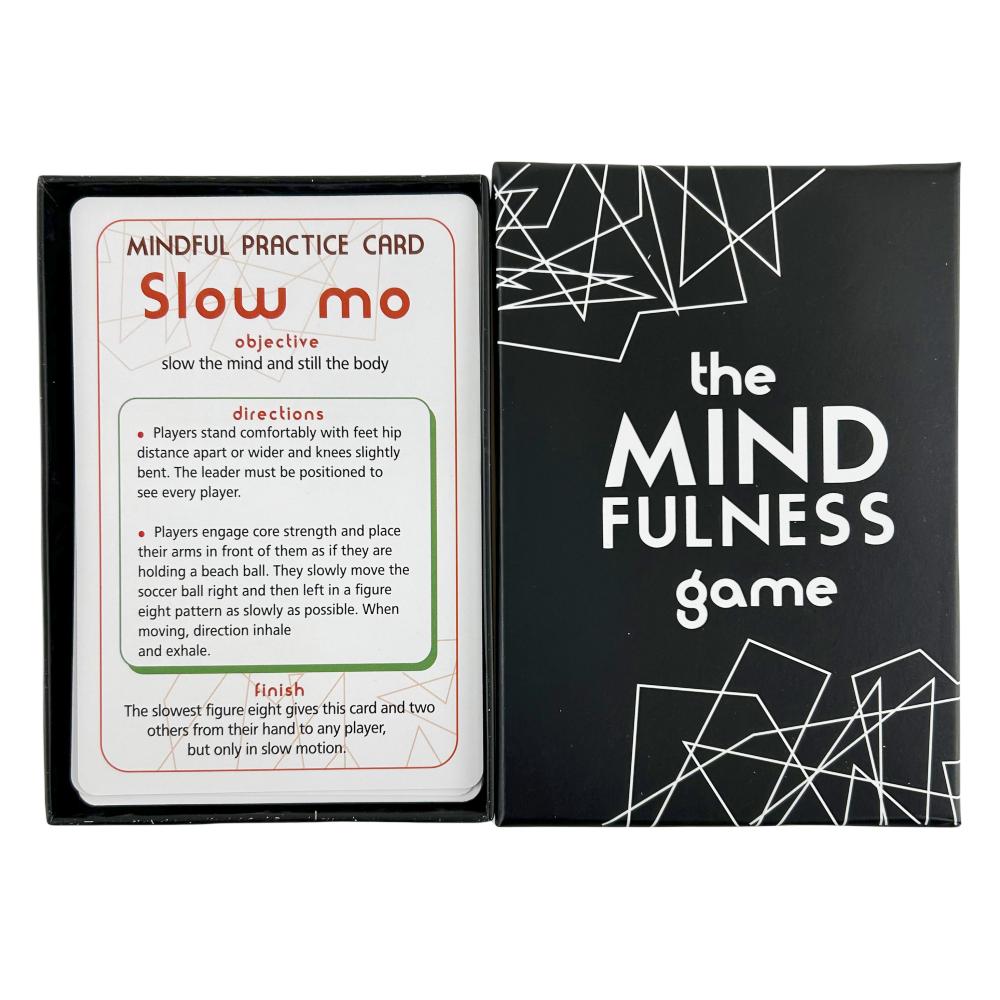 Mindfulness Therapy Games The Mind Fulness Card Game Social Skills 40 Cards For Playing Card Game Board Game