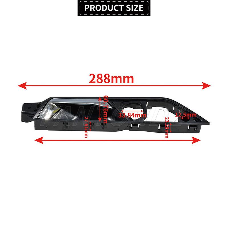 Internal Door Handle Car Door Internal Actuator For Skoda Fabia 2015-2017 6V0837221A 6V08222A 6VD837222E
