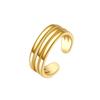 Adjustable 18K Gold Toe Rings For Women Beach Open Toe Rings Flower Arrow Tail Pinky Band Rings Barefoot Foot Jewelry