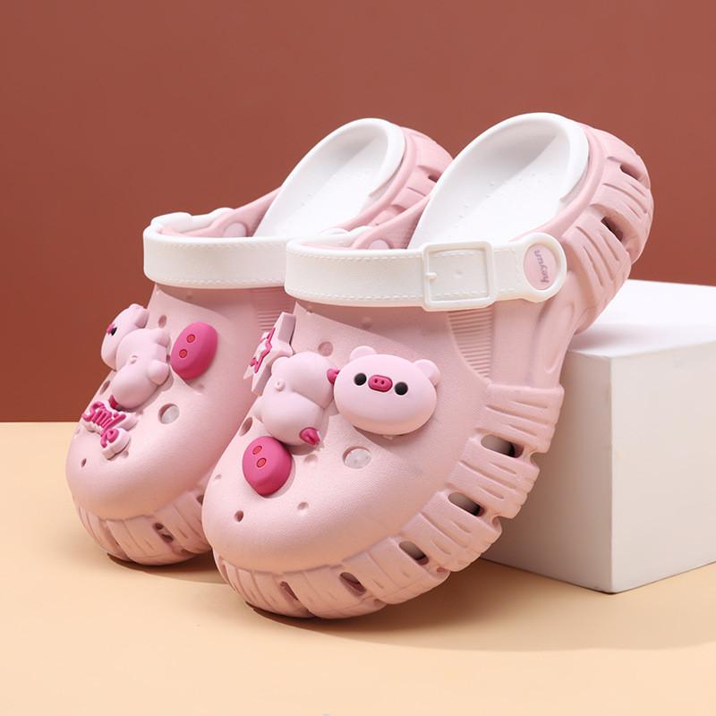 Girls Fun Clogs Cartoon Style Breathable Non Slip Eva Summer Shoes Available In Multiple Sizes